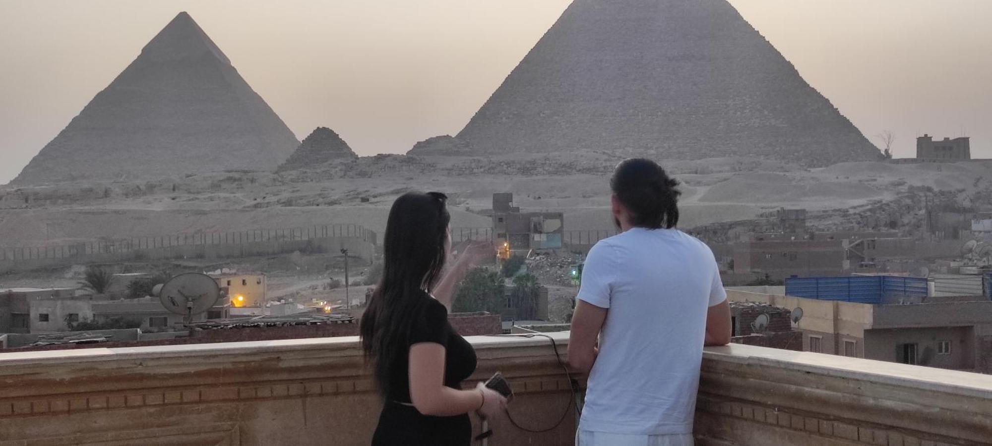 Pyramids Kingdom Hotel Kafrat al Jabal ภายนอก รูปภาพ